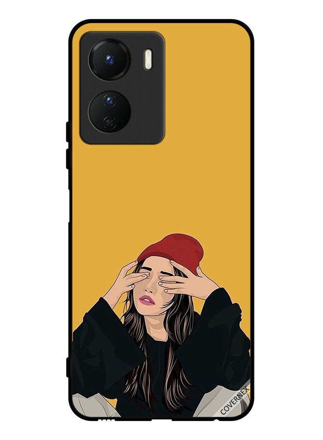 Covernex Protective Case Cover For Vivo Y16 Sad Girl - Image 1