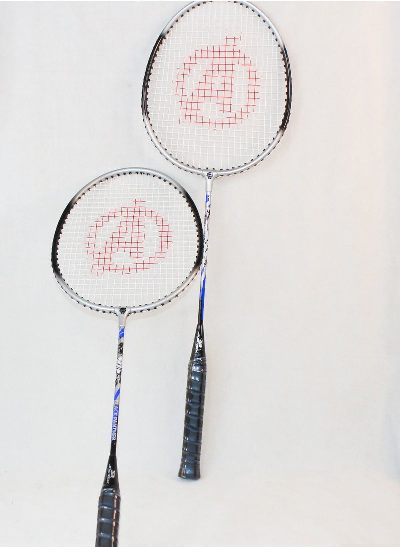 AVENGERS Black Panther Badminton Rackets Set of 2 Pcs With 3 Shuttlecocks And A Carry Bag, Premium Quality Rackets With Comfortable Grip, Official Size and Weight, Best Choice for Professionals and Beginners  - Image 5
