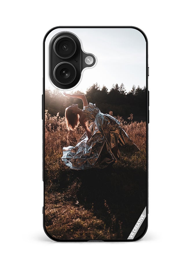 Protective Case Cover For Apple iPhone 16 Plus Girl Dance Pose Design Multicolour