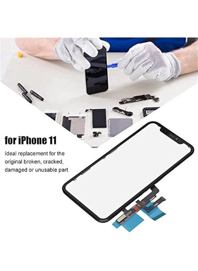 Generic - for iPhone 11 LCD Screen Replacement, Phone Digitizer Assembly(Without LCD Display), High Sensitivity and Wear Resistance, Dependable to Use, Long Service Life - Image 1