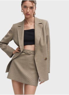 High Waist Mini Skirt