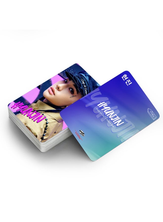 NIBEMINENT 30 Pcs Kpop Stray Kids - Hyunjin Lomo Cards Card For Fans Collection Gifts - Image 2