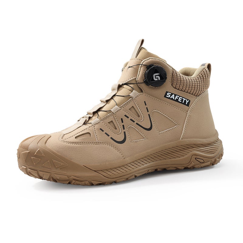 Breathable Steel Toe Safety Shoes Puncture Resistant Work Shoes - Image 1