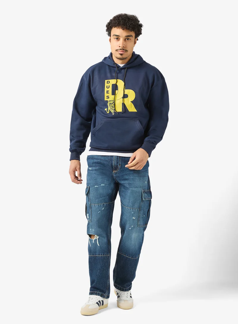 Seventy Five Graphic Print Hoodie