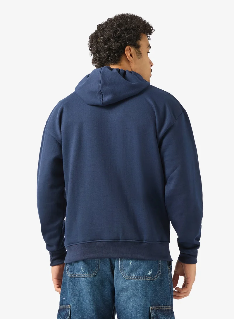 Seventy Five Graphic Print Hoodie