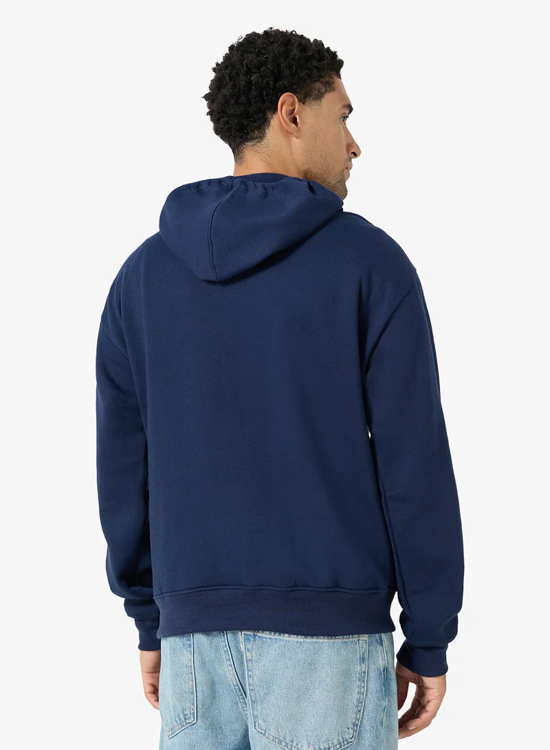 Seventy Five  Graphic Pullover Hoodie for Men | Best Price UAE