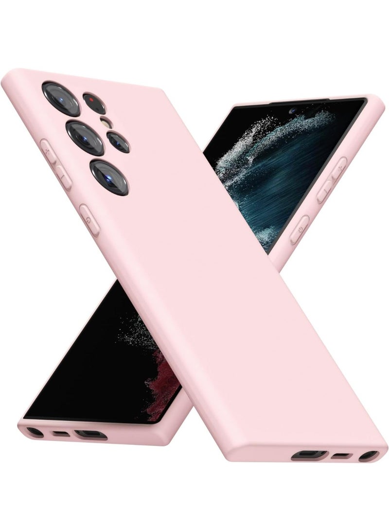 Houmt Samsung Galaxy S22 Ultra Phone Case Liquid Silicone Slim Thin Soft Rubber Case Plain Smooth Gel Cover for Samsung Galaxy S22 Ultra 6.8-inch - Image 1