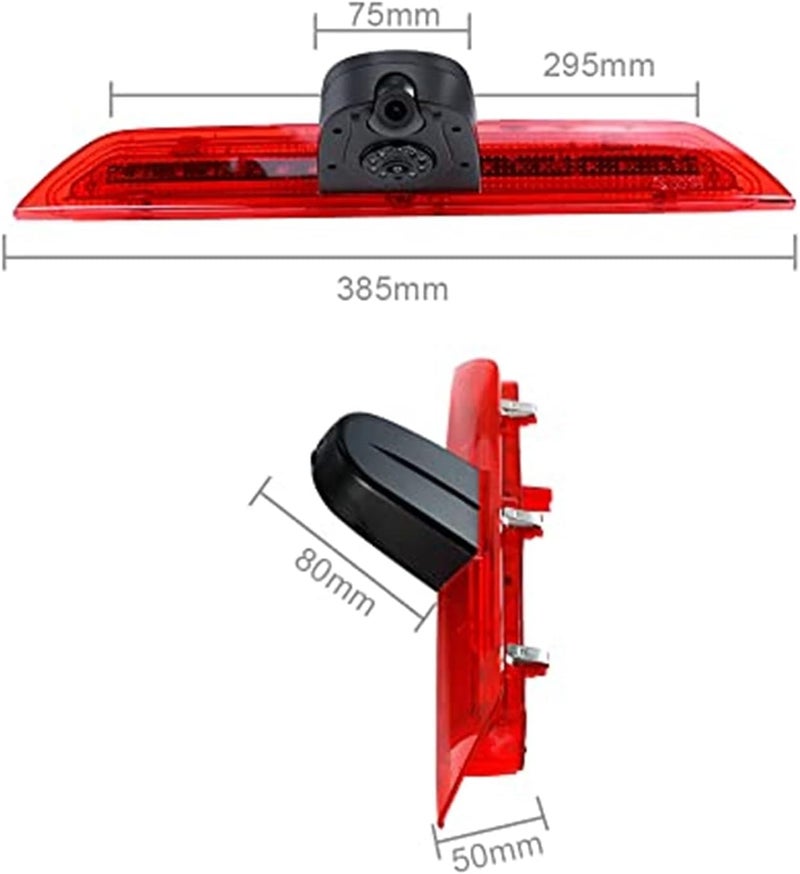 Yurefax Car Rear View Backup Brake Light Camera - Image 3