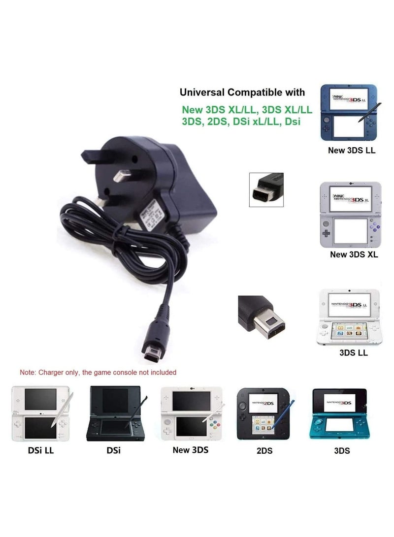 Replacement Wall Charger For 3DS, 3DS XL, New 3DS XL, 2DS, 2DS XL, New 2DS XL, DSi, DSi XL  - Image 3