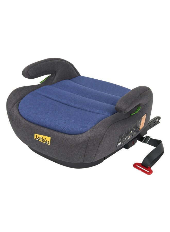 Jovikids مقعد سيارة محمول أوهُو I-Size مع ISOFIX، 125 - 150 سم (المجموعة 2/3، 6-12 سنة)، ECE R129، أزرق - Image 2