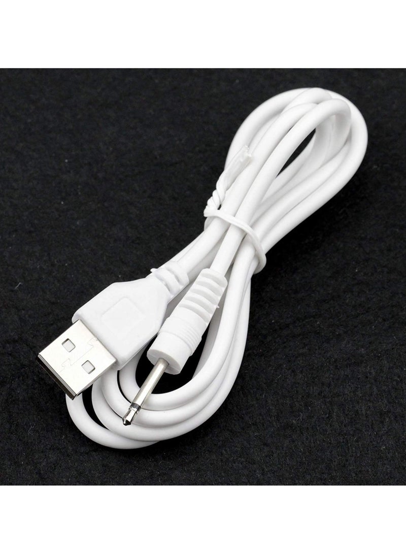 erorex Replacement-Charging-Charger-Rechargeable-Massagers, DC Cable USB Cord - 2.5mm Tip Length 17mm (2 Pack) - Image 3