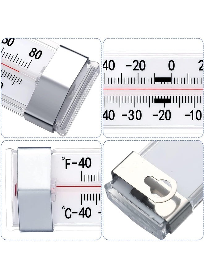 SeeZQ 12 Pack Fridge Refrigerator Freezer Thermometer  - Image 5