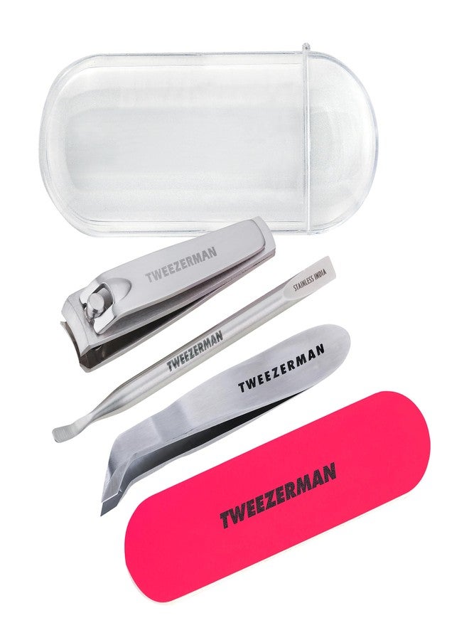 Tweezerman Mini Neon Nail Rescue Kit - Image 1