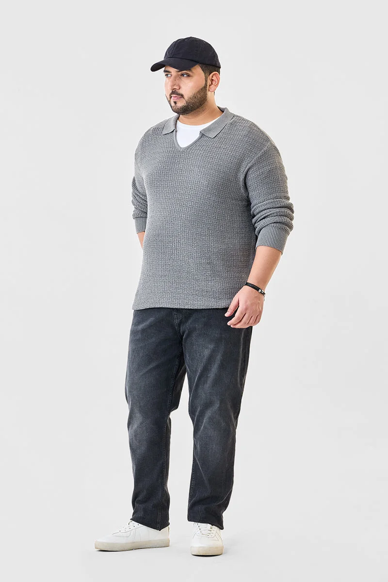 سنيتش تيشيرت بلس سايز من كولاب بنسيج مسطح