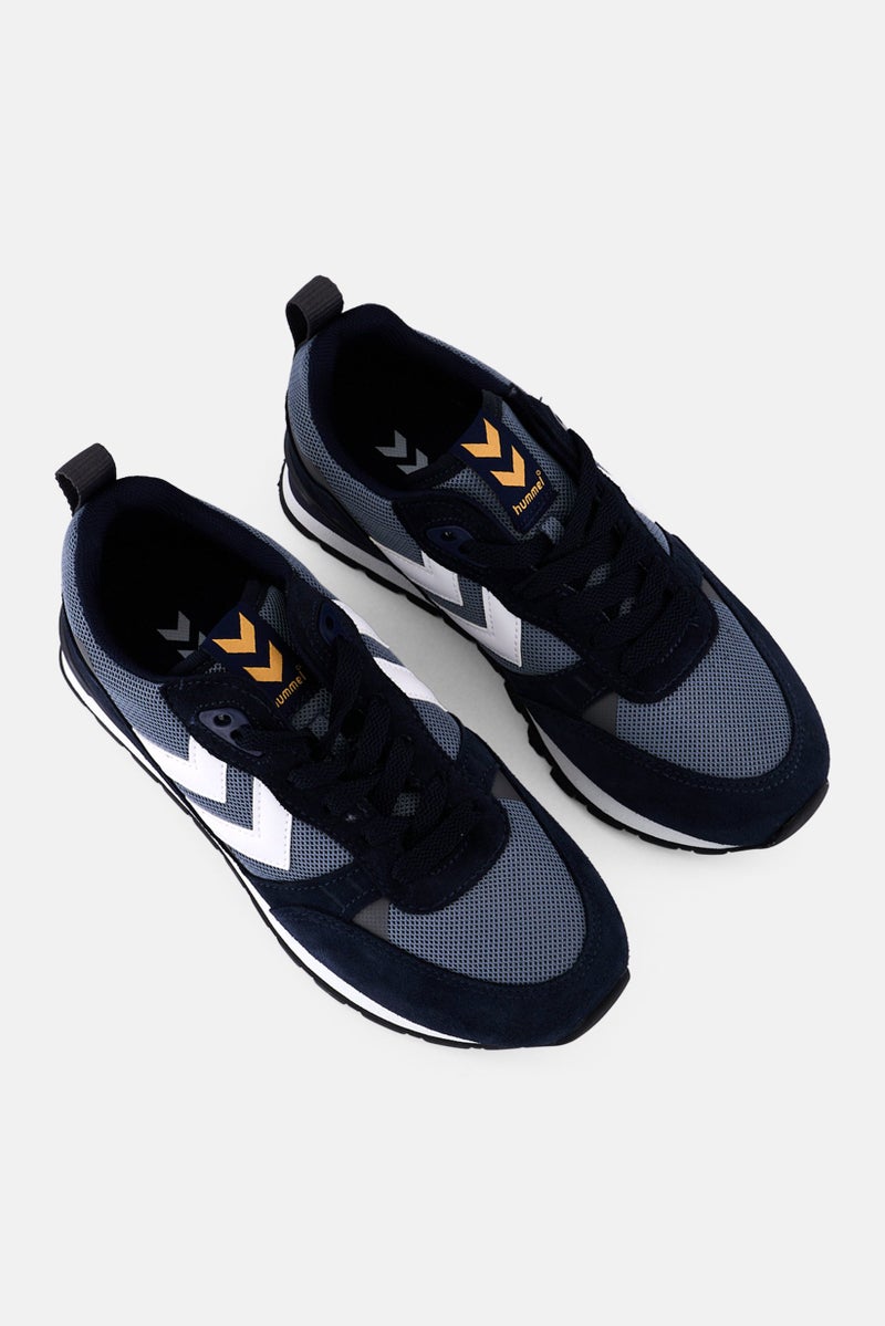 Hummel Kids Boy Thor Lace Up Outdoor Shoes, Navy Blue - Image 4