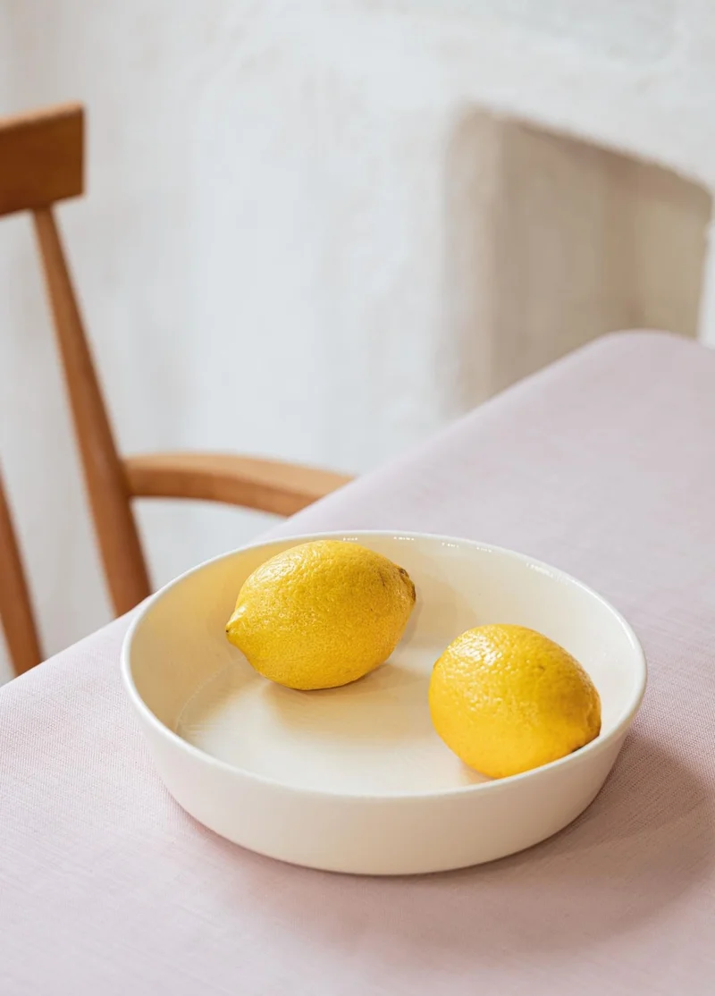 ذا ميا Noon Salad Bowl Cream 23X6 cm