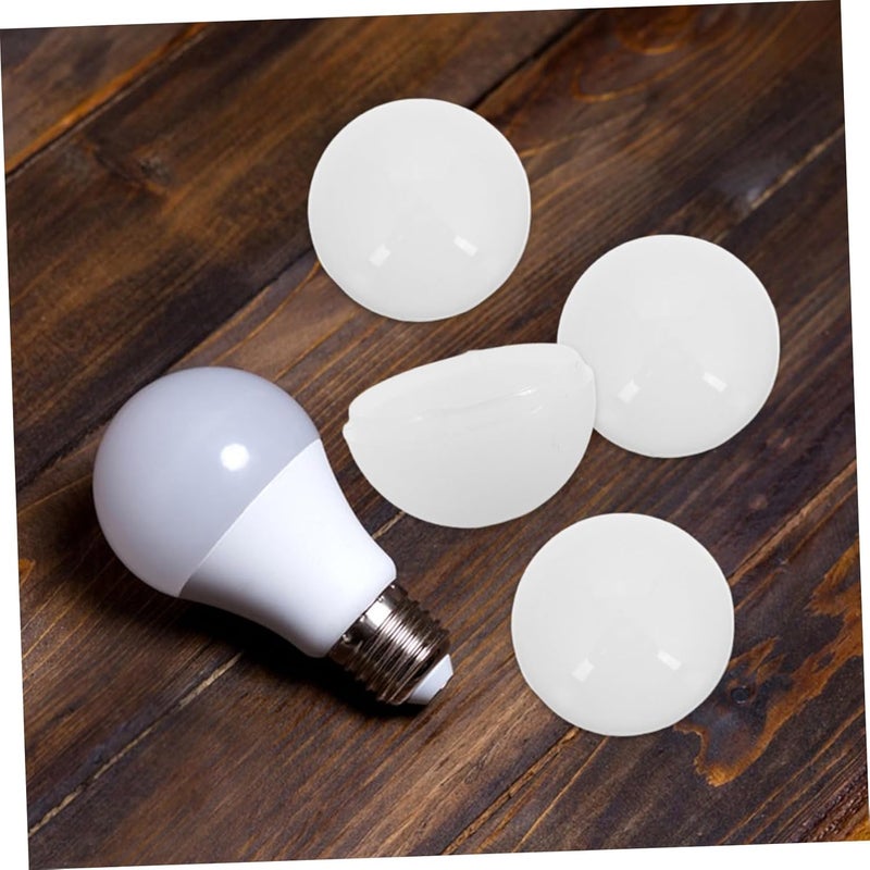 UKCOCO 20pcs Half Sphere Lamp Covers for LED Bulbs Replacement Vanity Mirror Light Accessories with Even Light Spread Balanced Output for Household Lighting Fixtures - Image 5