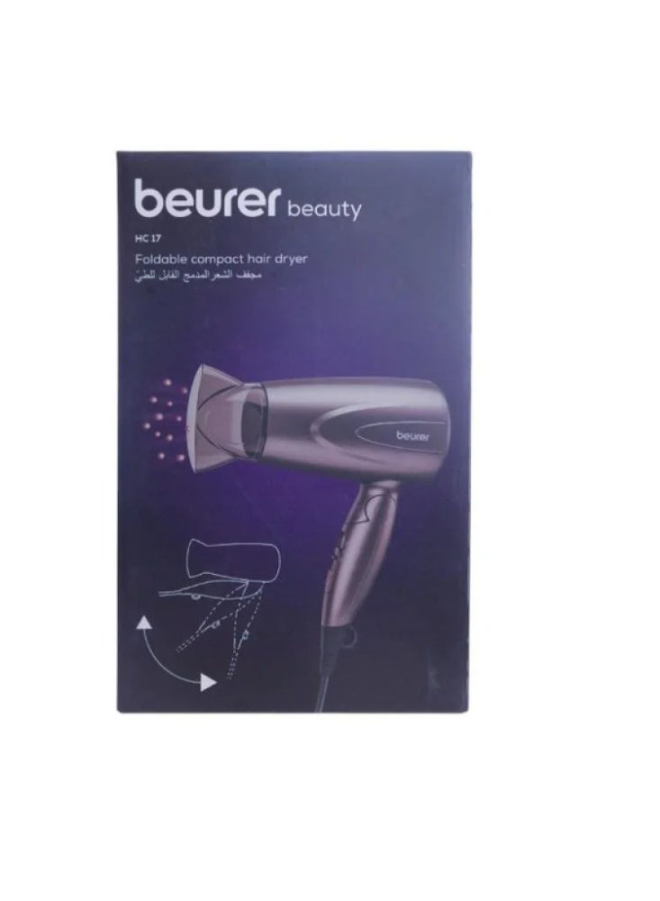 بيورير مجفف الشعر المدمج القابل للطي HC17 - Image 2