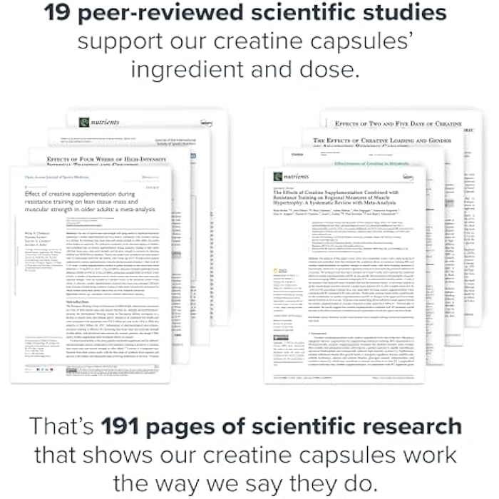LEGION Micronized Creatine Monohydrate Supplement - Clean Creatine Powder for Muscle Gain & Post Workout Recovery - Micronized Creatine Supplement for Maximum Absorption (30 Servings, Capsule) - Image 3