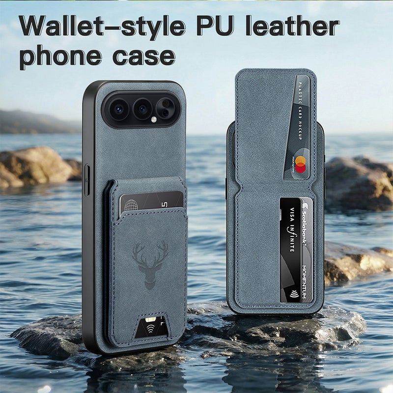 Premium Sheepskin Leather Kickstand Phone Case, Shockproof Anti-Fingerprint Matte Cover for Honor 500/400/600 Pro & Magic 7/8 Pro - Image 2
