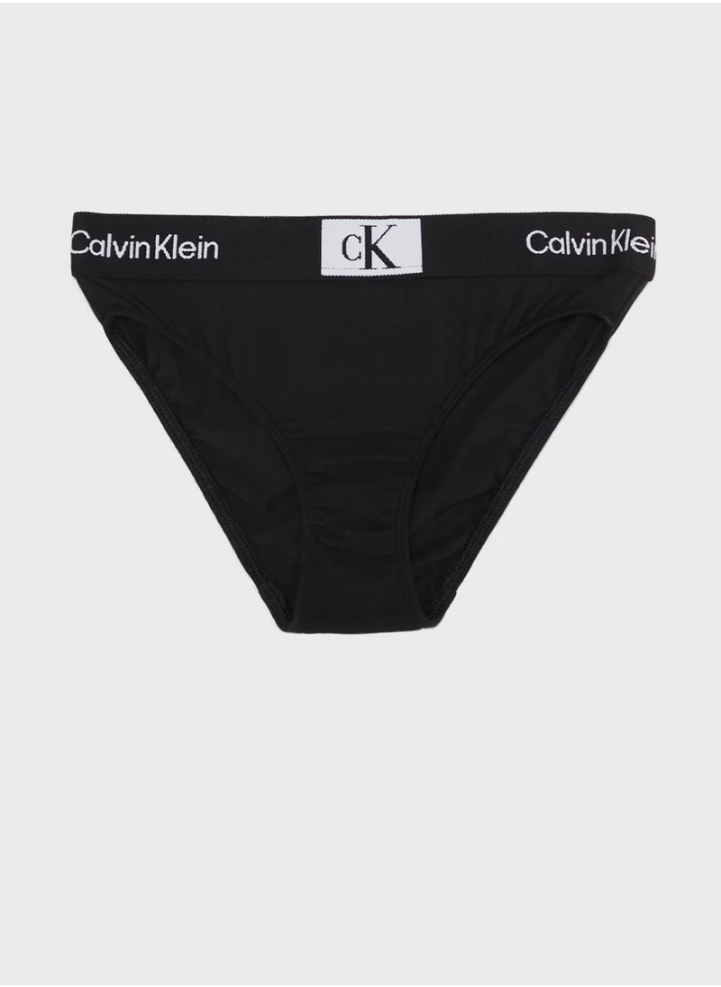 Calvin Klein Jeans Kids 2 Pack Logo Bikini Brief