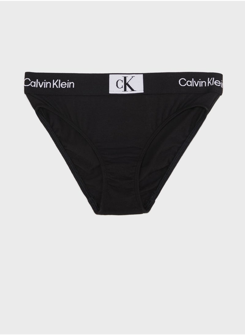 Calvin Klein Jeans - Kids 2 Pack Logo Bikini Brief - Image 1