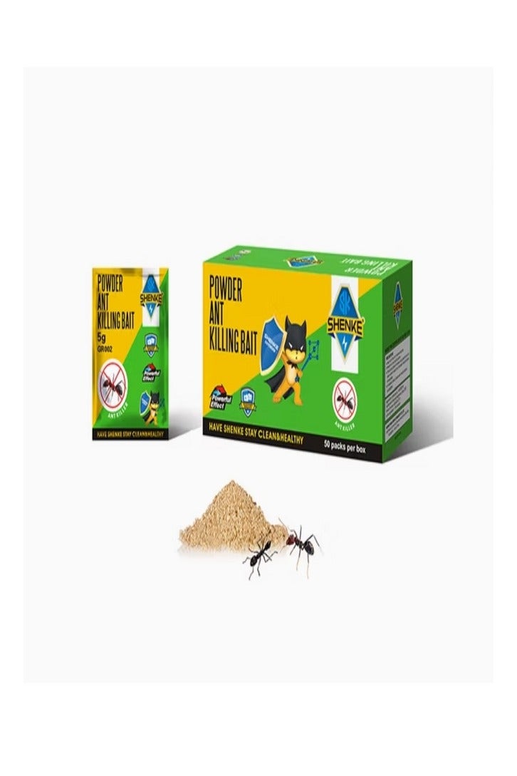 SHENKE Ant Killing Bait Powder 5gx50 pcs - Image 1