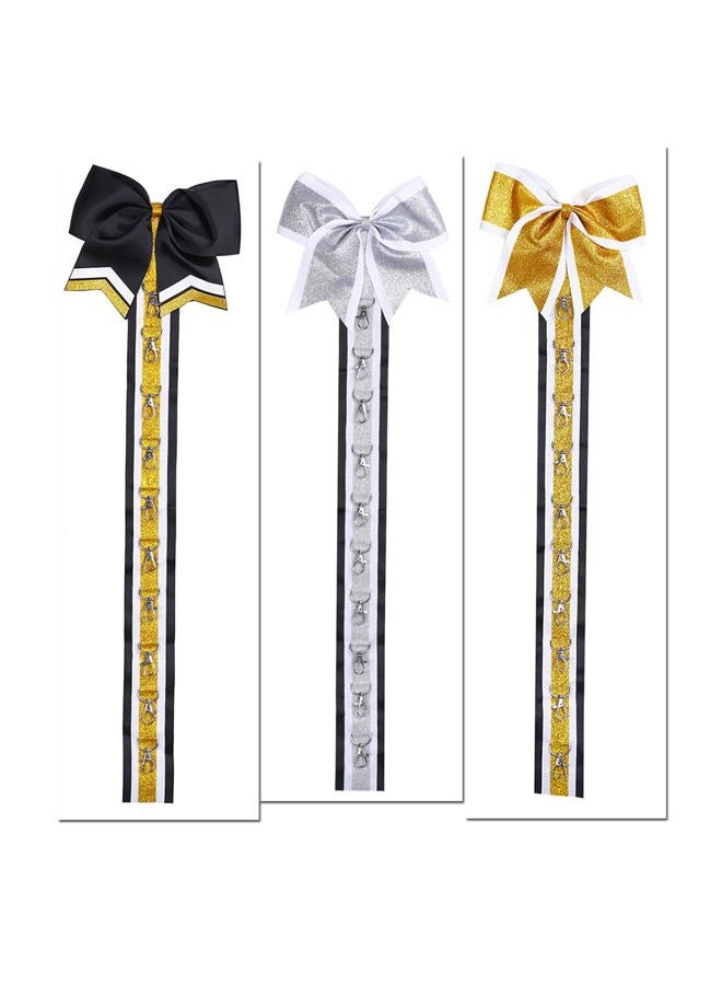 Hipcheer Handmade Cheer Bows Holder, Wall Hanger for Cheerleading Teen Girls High School College Sports - Image 5
