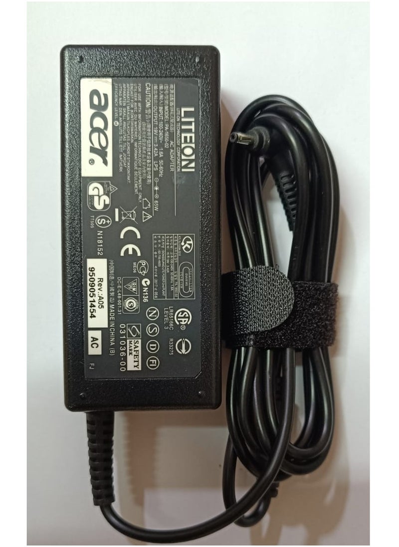 CSF 65W 19V 3.42A 3.0 * 1.1mm  Laptop AC Adapter Charger for Acer Swift 1 3 5 SF314-51 SF315-41 Chromebook 11 13 14 15 R11 CB3 CB5 C720p CB3-131-C3SZ CB5-571 Acer  - Image 1
