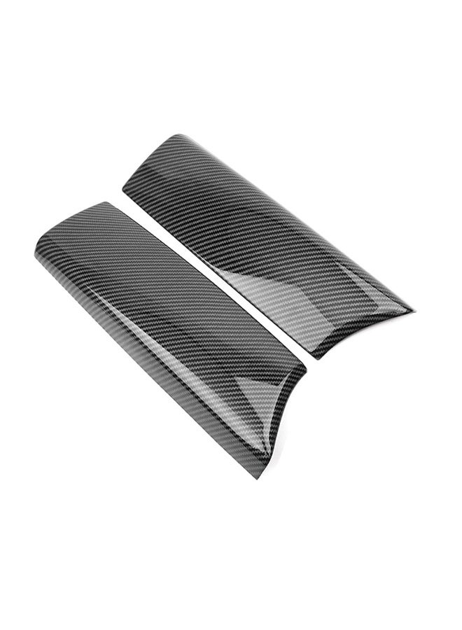 KISSUN Carbon Fiber Center Console Armrest Cover for Mercedes Benz C Class W205 & GLC X253 (2015-2022) - Interior Storage Box Trim Protector - Image 2