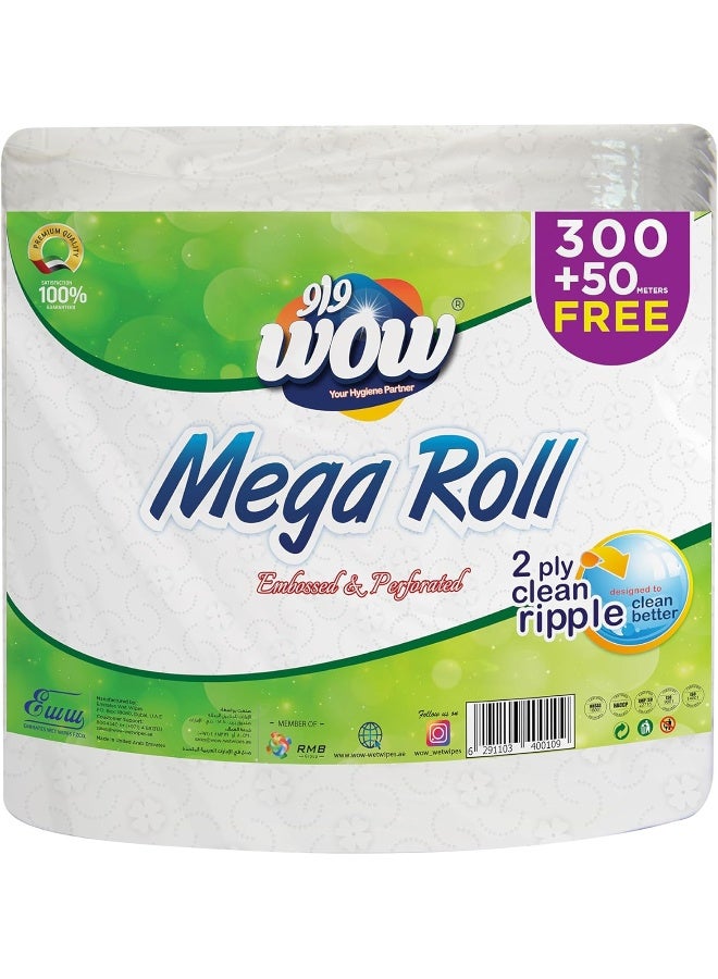 WOW Mega Roll 2-Ply Paper Towel - Image 1