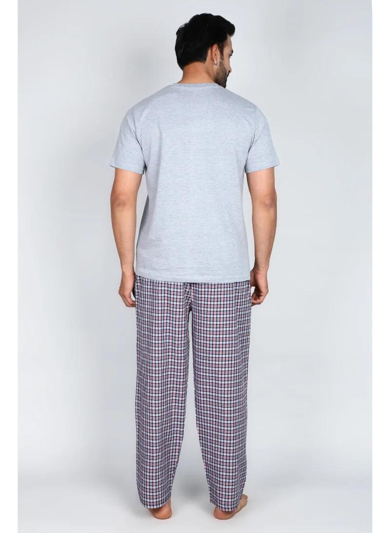 victor and jane victor and jane Mens - Premium Supersoft Woven Long Pyjamas Set