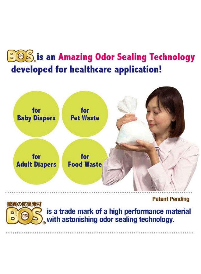 بوس أكياس قمامة صغيرة للمنزل والطعام [مقاس صغير، لون أبيض] (عبوة من قطعة واحدة) - Image 2