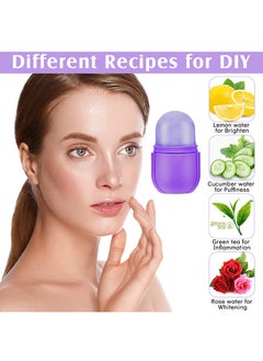 XiuWoo Reusable Silicone Ice Face Roller Ice Facial Mold  - Image 4