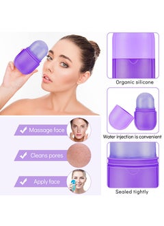 XiuWoo Reusable Silicone Ice Face Roller Ice Facial Mold  - Image 2