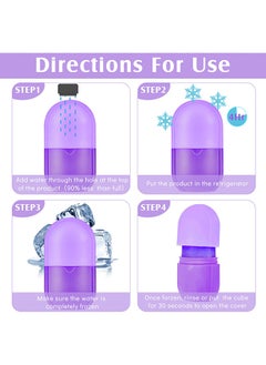 XiuWoo Reusable Silicone Ice Face Roller Ice Facial Mold  - Image 5