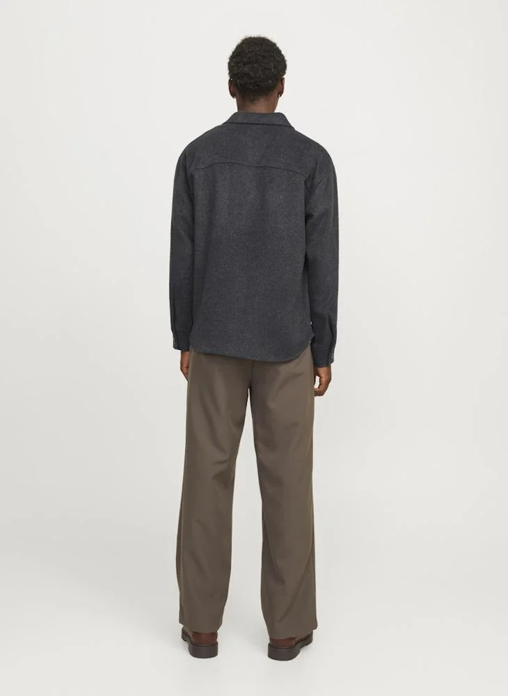 JACK & JONES Checked Olliw Overshirt