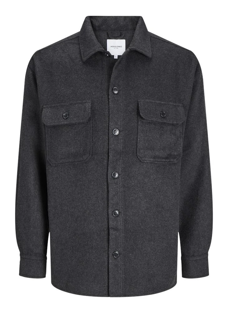JACK & JONES  Essential Regular Fit Overshirt for Men | Best Price UAE