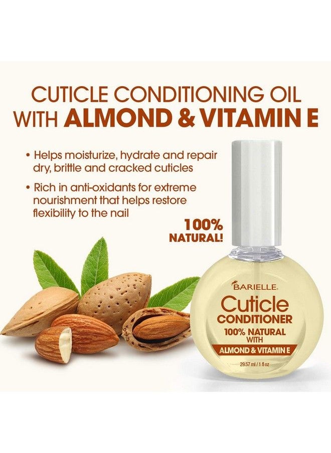 BARIELLE 100% Natural Cuticle Conditioner With Almond & Vitamin E 1 Oz.  - Image 3