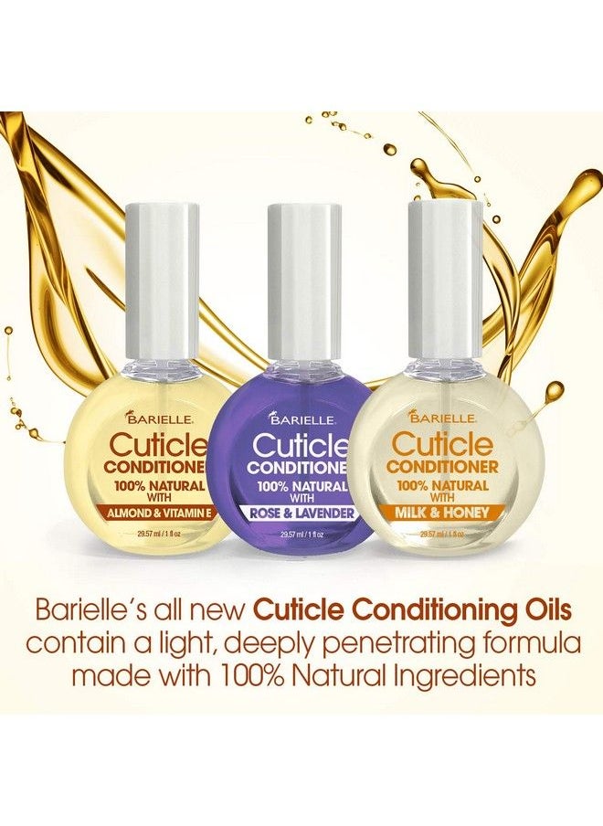 BARIELLE 100% Natural Cuticle Conditioner With Almond & Vitamin E 1 Oz.  - Image 5
