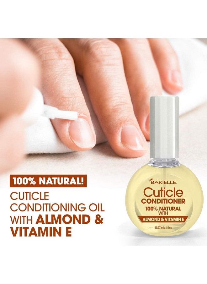 BARIELLE 100% Natural Cuticle Conditioner With Almond & Vitamin E 1 Oz.  - Image 4