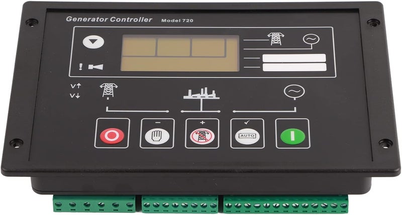 WALFRONT Generator Auto Start Control Panel Digital Analog Inputs Auto Manual Remote Start with PC Configuration for Generator Monitoring - Image 1