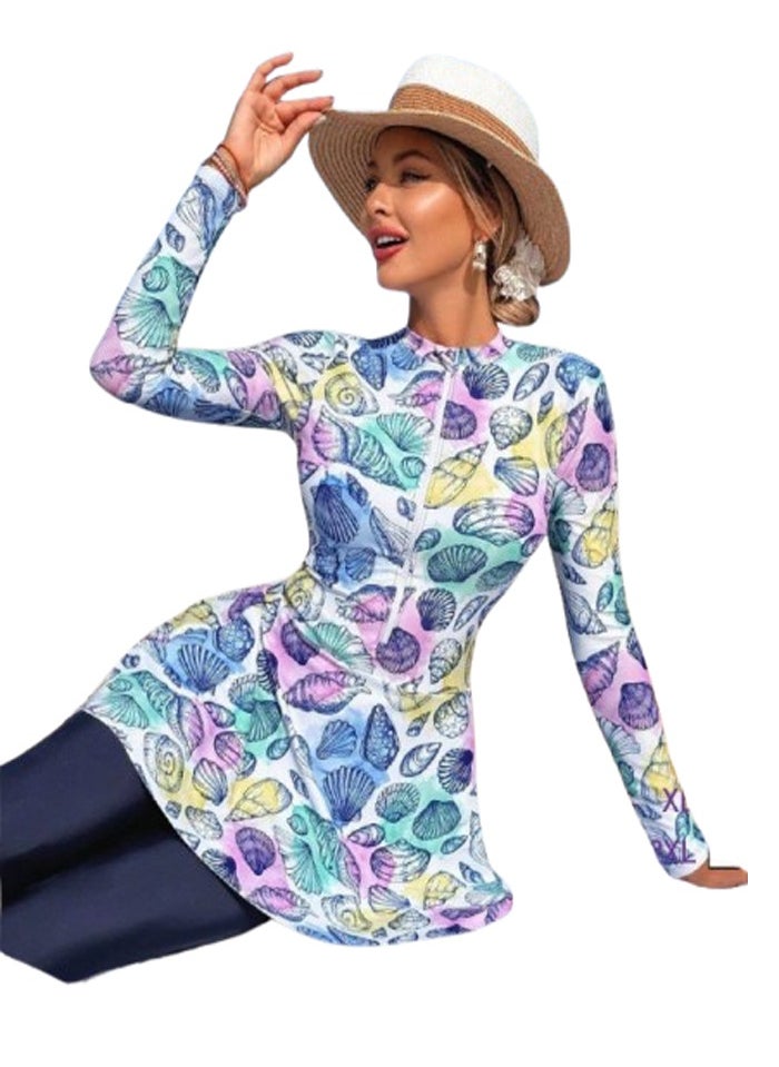 Generic - Tunic swimsuit 3 pieces for women's beachwear - Image 1