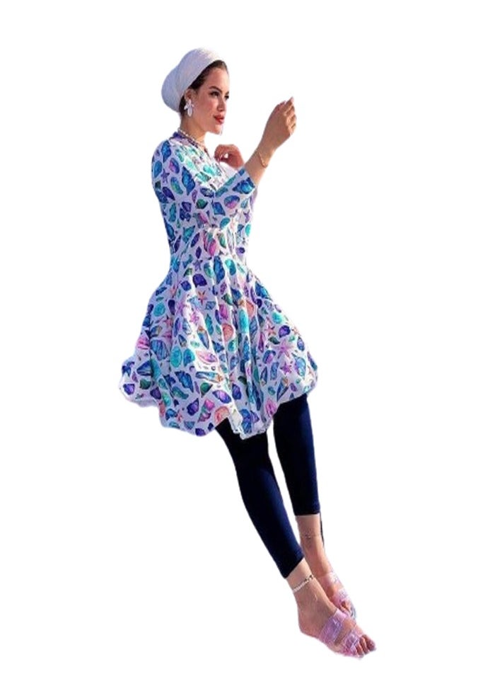 Generic - Tunic swimsuit 3 pieces for women's beachwear - Image 1