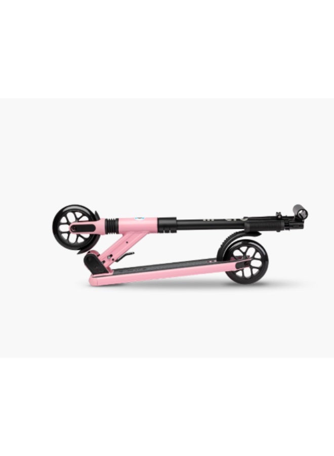 مايكرو Micro® Sprite Suspension Scooter 2 Wheels Children and Adults | Front Suspension | Quick Folding from the Foot | Folding Grips | Adjustable Height | +8 Years (Pink) - Image 4