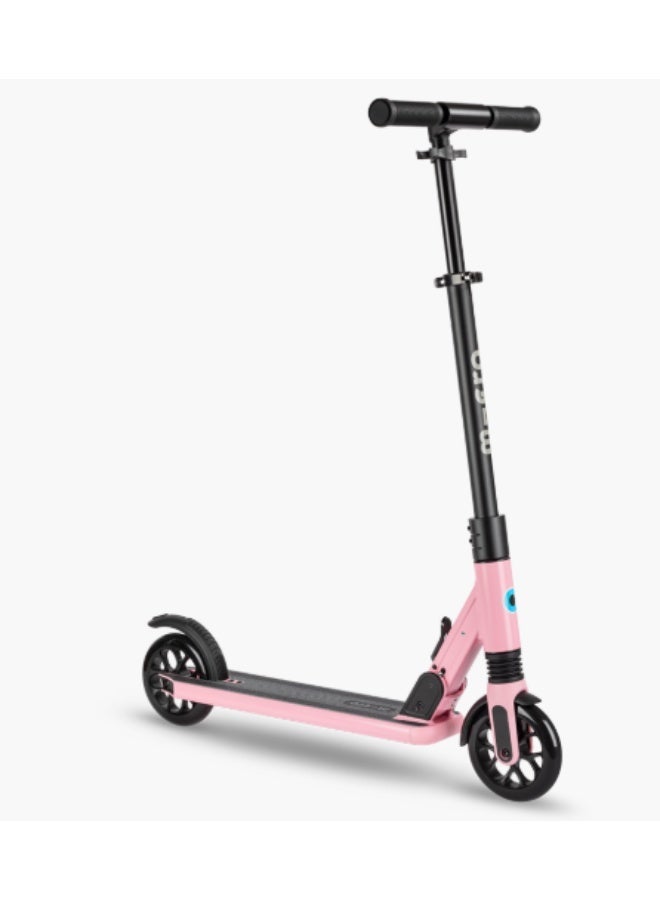 مايكرو Micro® Sprite Suspension Scooter 2 Wheels Children and Adults | Front Suspension | Quick Folding from the Foot | Folding Grips | Adjustable Height | +8 Years (Pink) - Image 1