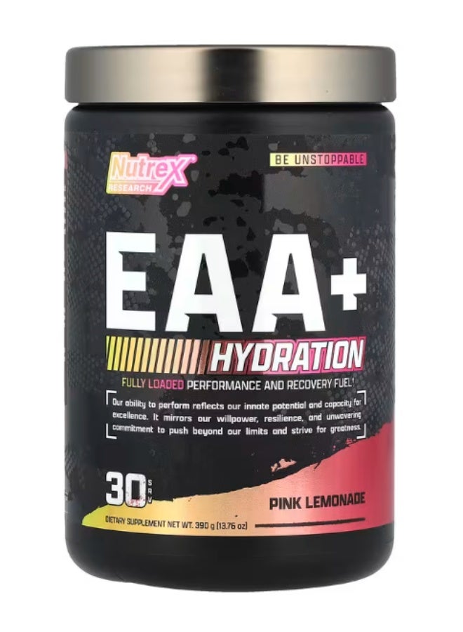 نورتكس ريسيرش نتركس إي إيه إيه + ترطيب 390 جم – نكهة الليمون الوردي – 30 حصة - Image 1