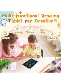 Sunlu 2 Pack Lcd Writing Tablet, Electronic Drawing Writing Board, Erasable Drawing Doodle Board, Doodle Pad Toys For Kids Adults Learning & Education, 8.5In(Blue+Pink)  - Image 4