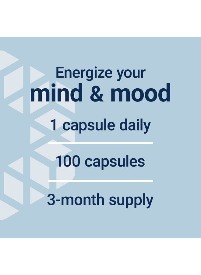 Life Extension أسيتيل-ل-كارنيتين، أسيتيل-ل-كارنيتين، فيتامين ج، صحة الدماغ والمزاج والأعصاب، طاقة خلوية، إمداد لمدة 3 أشهر، خالي من الغلوتين، غير معدل وراثيًا، نباتي، 100 كبسولة - Image 5