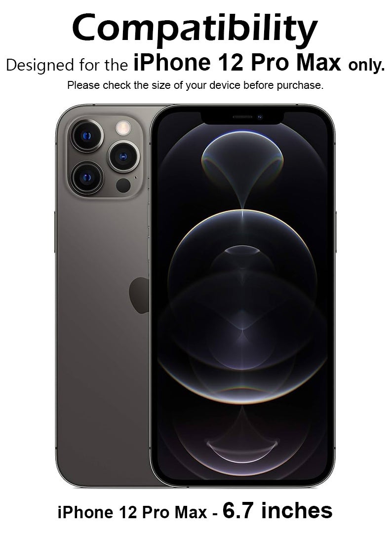 Case Up Privacy Screen Protector For Apple iPhone 12 Pro Max 9H Hardness Anit Spy Tempered Glass Film [100% Privacy Protection], Bubble Free Easy Installation, Full Coverage And Anti Scratch - Image 2